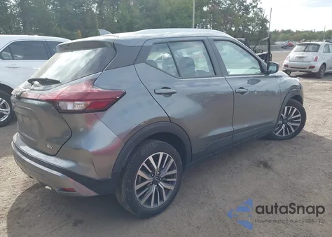 2022 Nissan Kicks Sv Xtronic Cvt from USA, damaged, VIN 3N1CP5CV1NL503689